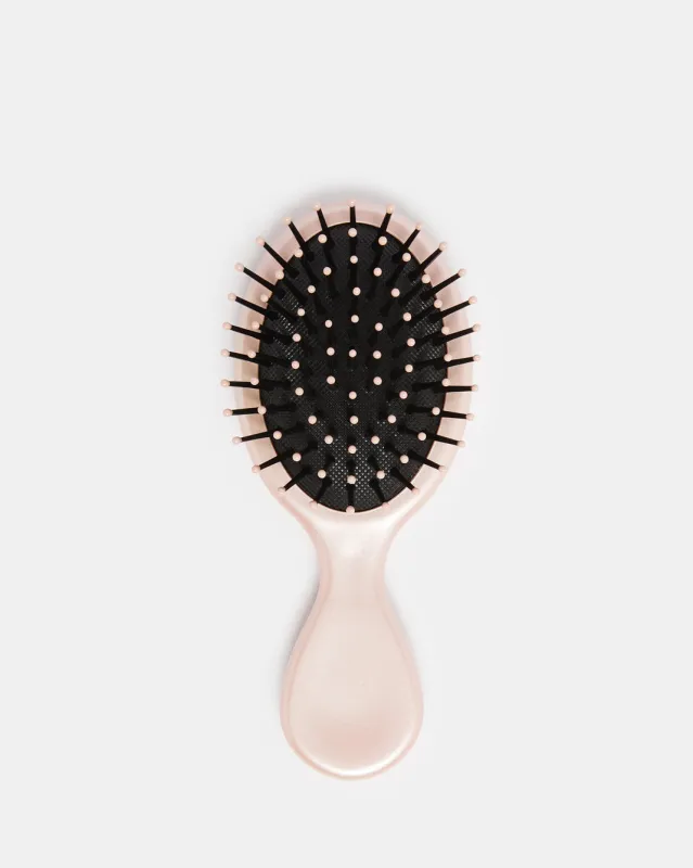 Women Pink Round Hair Brush sold by Redtag