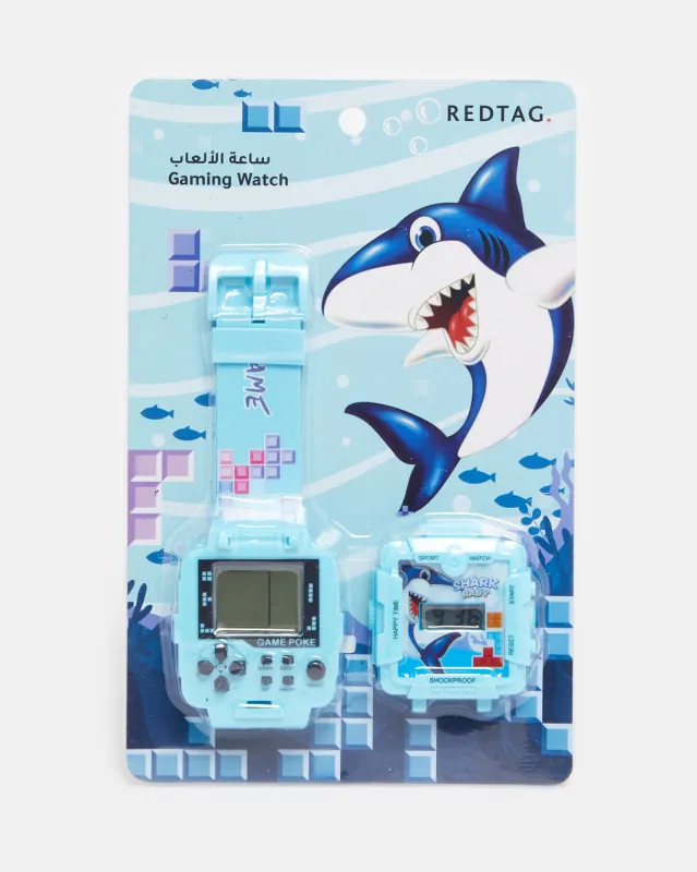 Boys Blue Printed Digital Watch sold by Redtag