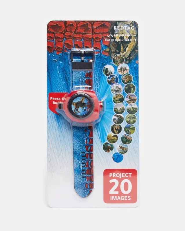 Boys Blue Printed Digital Watch sold by Redtag