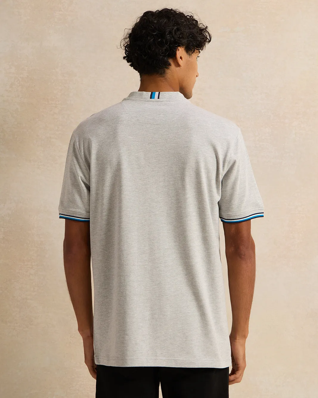 Men Grey Printed T-Shirt sold by Redtag product image thumbnail 3