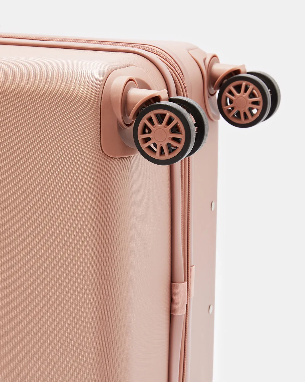 Rose Gold Textured Trolley Luggage 20 Inch sold by Redtag product image thumbnail 4