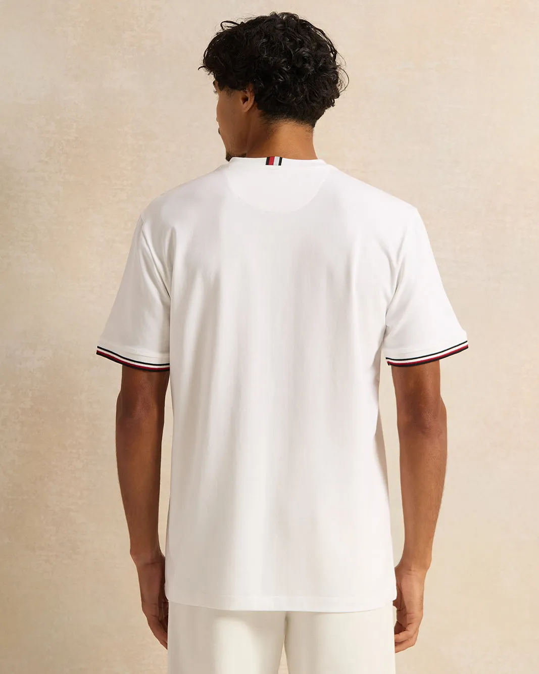 Men White Printed T-Shirt sold by Redtag product image thumbnail 3