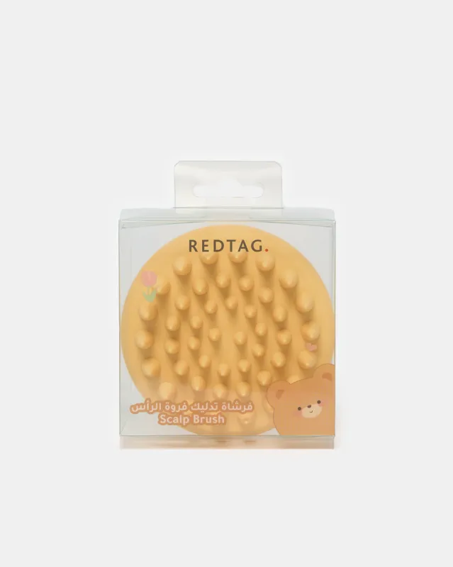 Women Yellow Scalp Massager sold by Redtag