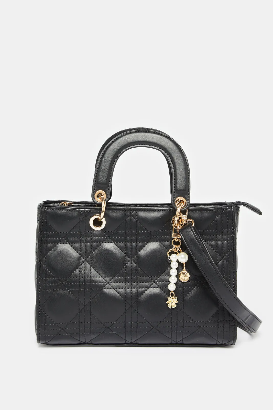 Women Black Embellished Ladies Bags sold by Redtag