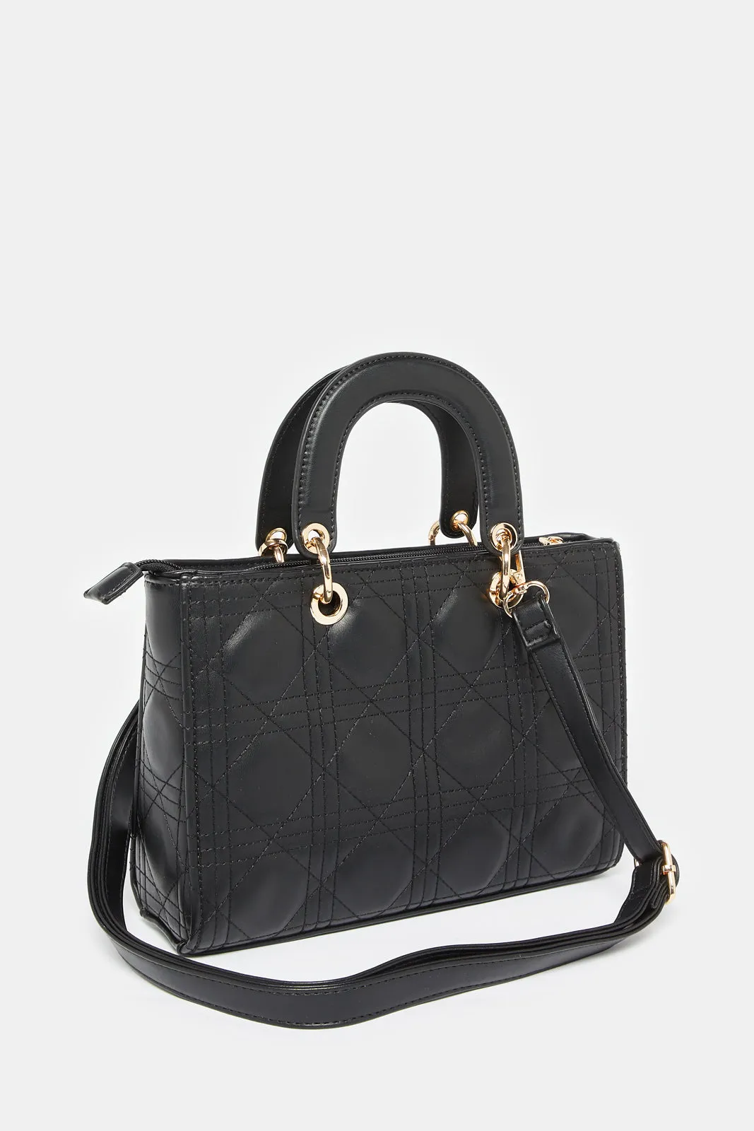 Women Black Embellished Ladies Bags sold by Redtag product image thumbnail 2