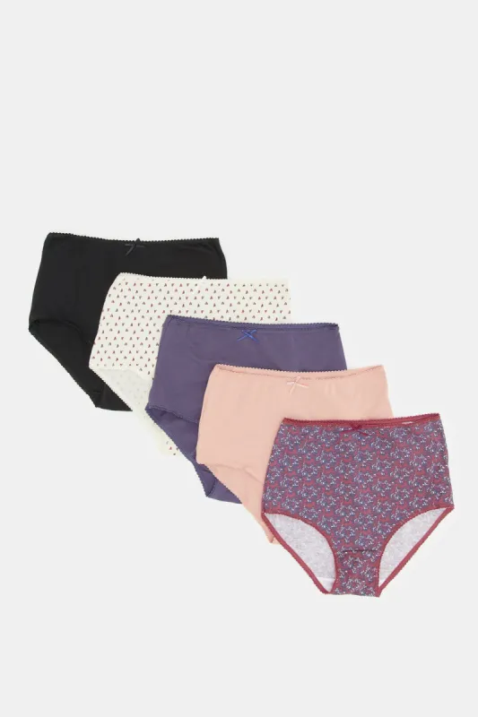 Women Assorted Full Brief (Pack Of 5) sold by Redtag