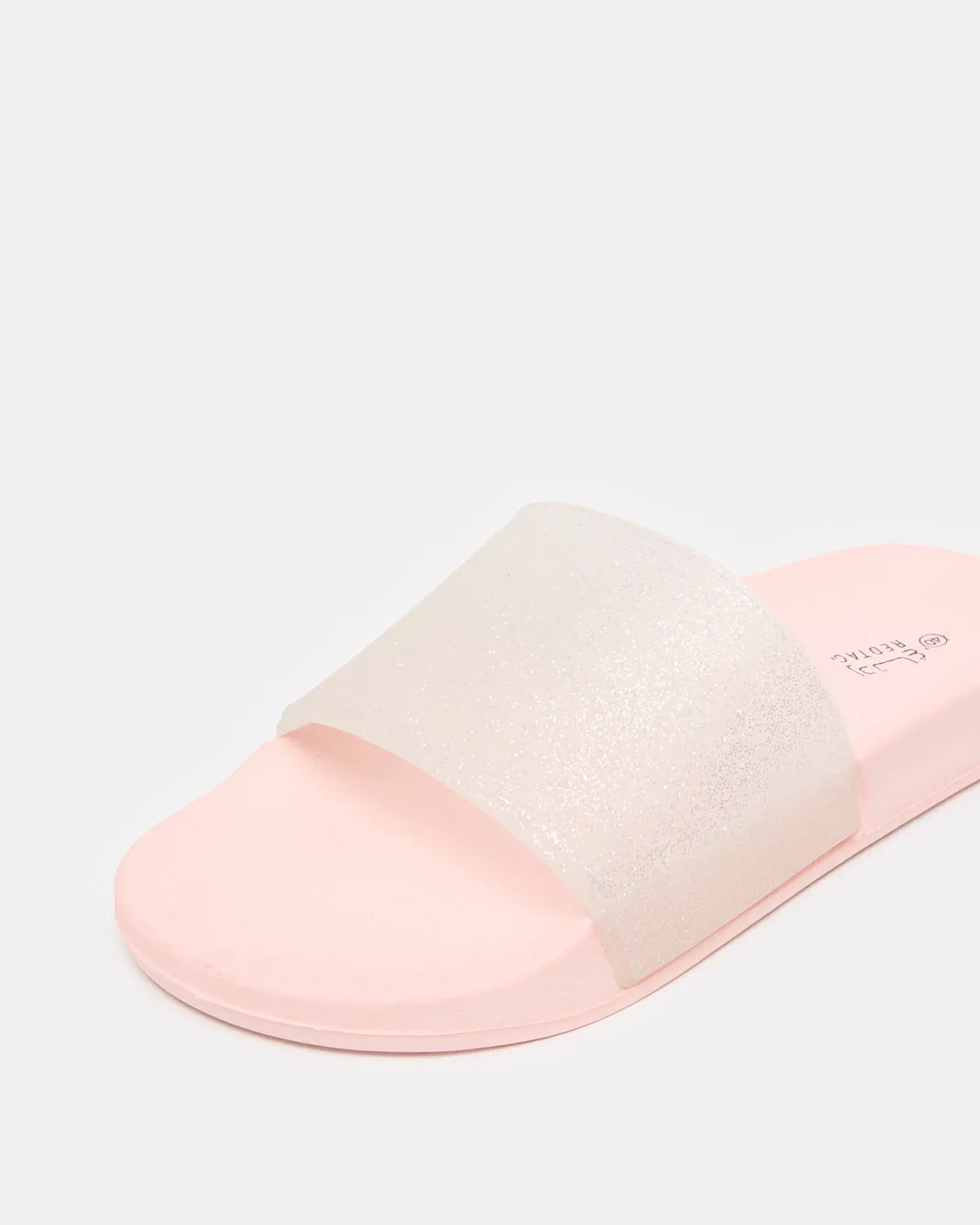 Women Pink Embellished Slide sold by Redtag product image thumbnail 3