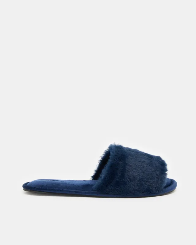 Women Navy Classic Slipper sold by Redtag