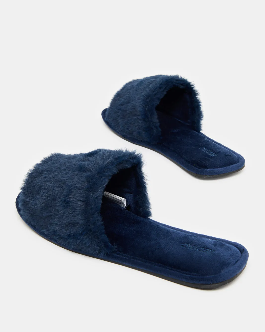Women Navy Classic Slipper sold by Redtag product image thumbnail 4