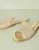 Women Gold Embellished Mule sold by Redtag
