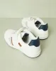 Senior Boys White Material Block Sneaker sold by Redtag