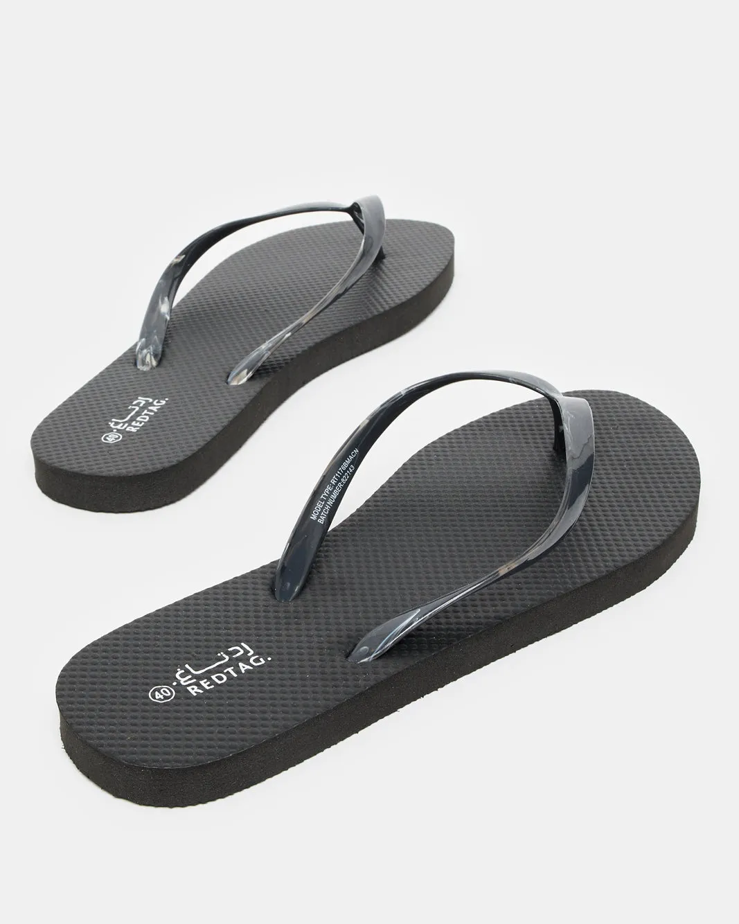 Women Black Flip Flop sold by Redtag product image thumbnail 4