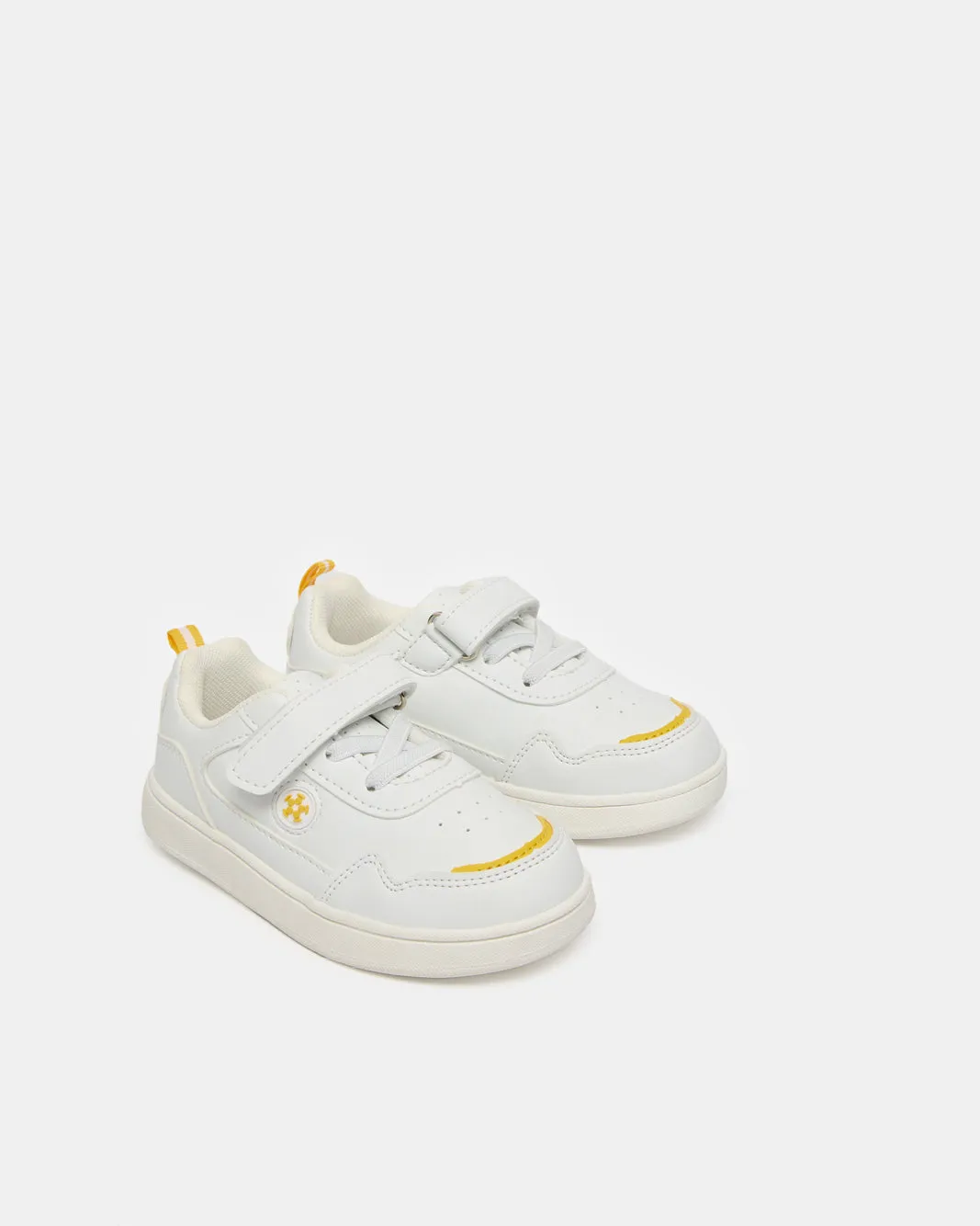 Boys White Printed Color Block Sneakers sold by Redtag product image thumbnail 2