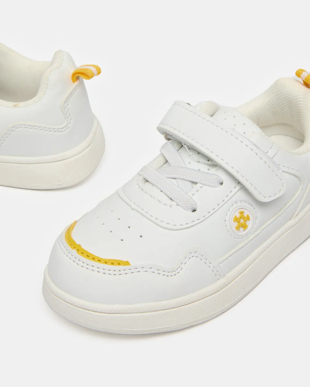 Boys White Printed Color Block Sneakers sold by Redtag product image thumbnail 3