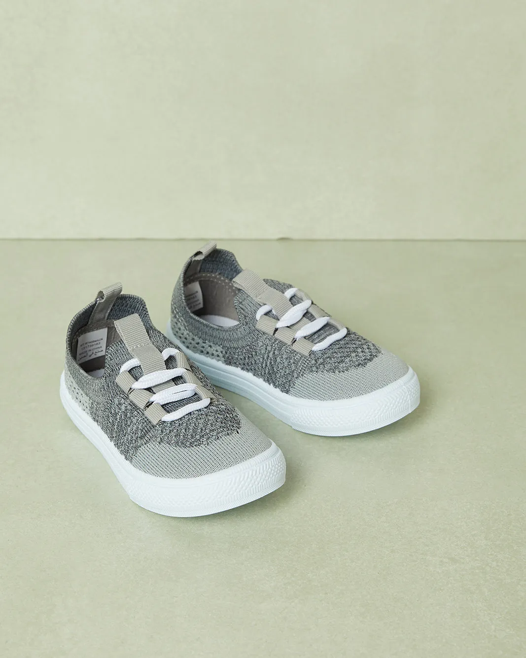 Boys Grey Knitted Slip-On Shoes sold by Redtag product image thumbnail 2
