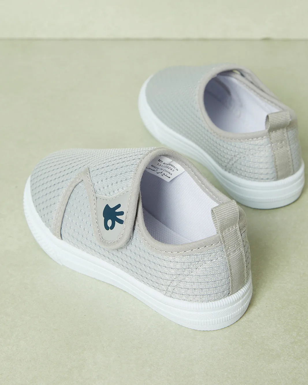Boys Grey Slip-On Sneakers sold by Redtag product image thumbnail 4