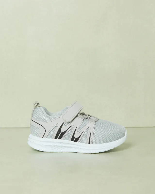 Boys Grey Color Block Sneakers sold by Redtag