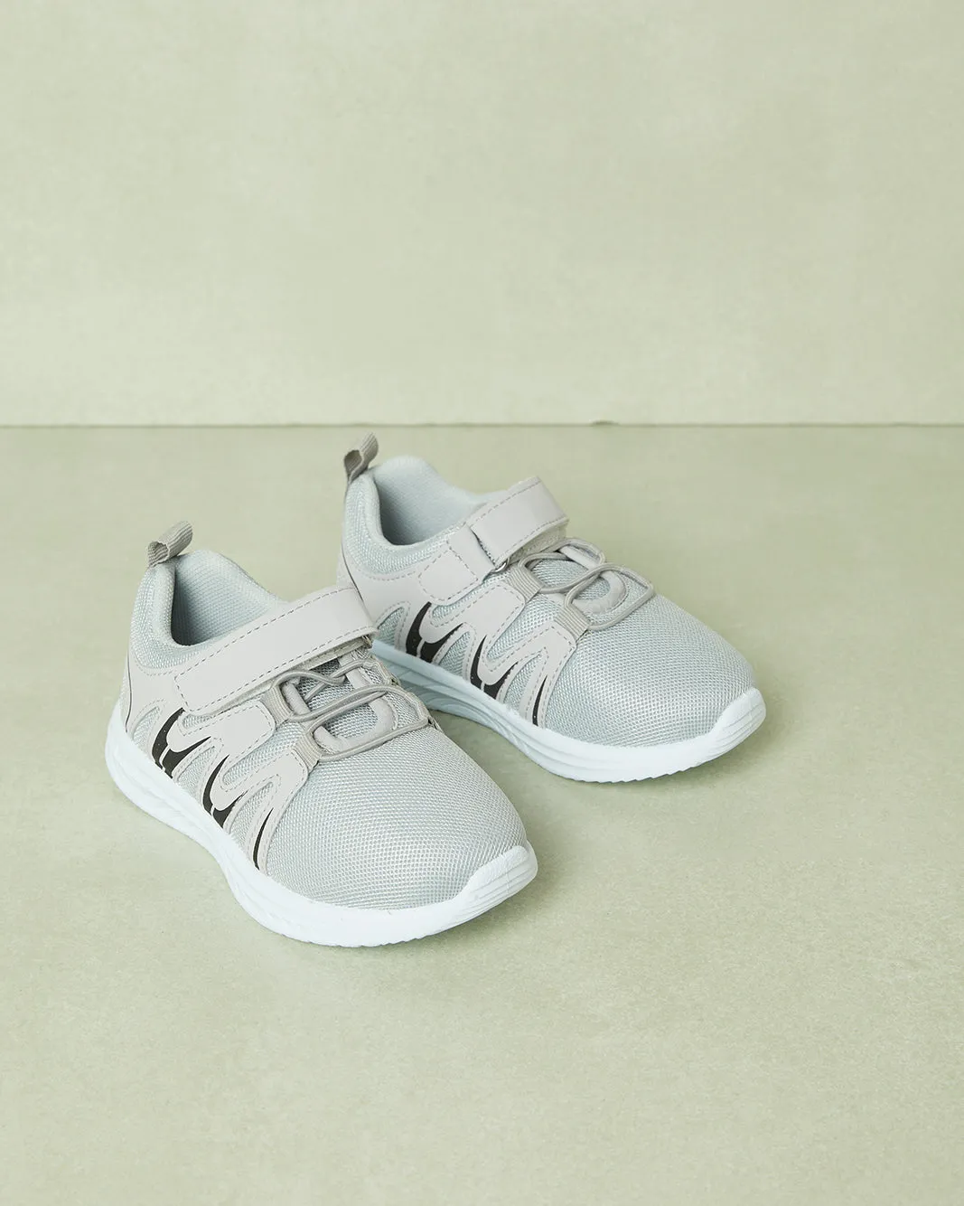 Boys Grey Color Block Sneakers sold by Redtag product image thumbnail 2