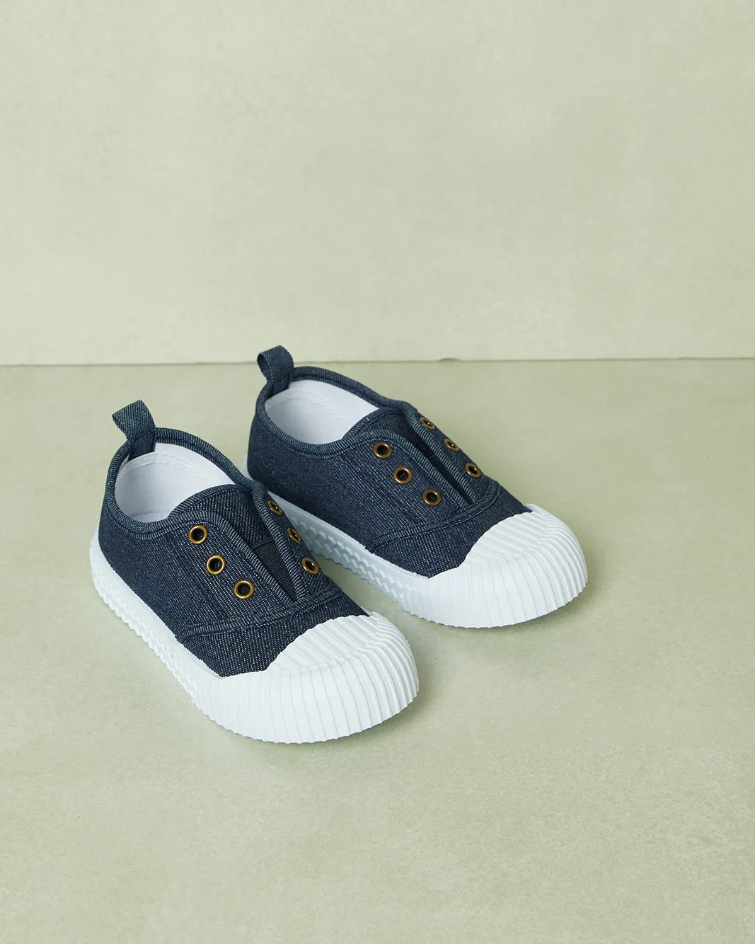 Boys Navy Denim Shoes sold by Redtag product image thumbnail 2