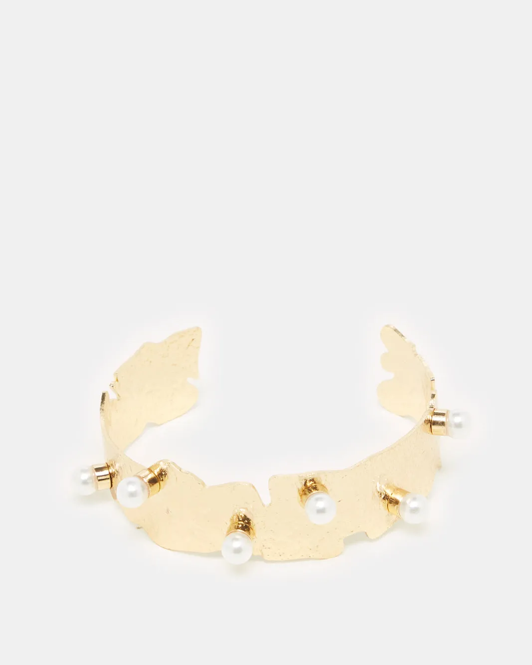Women Gold Embellished Bangle sold by Redtag