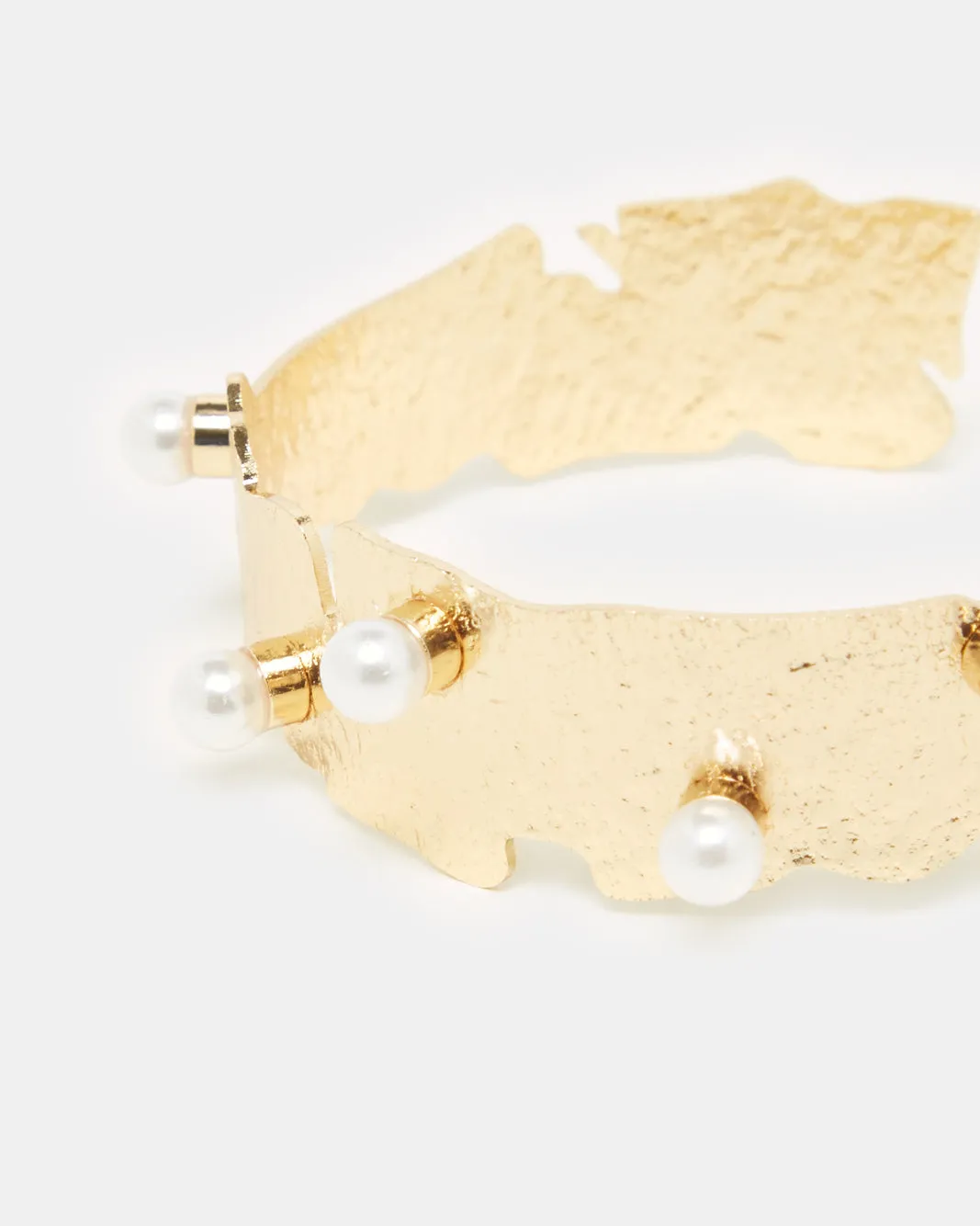 Women Gold Embellished Bangle sold by Redtag product image thumbnail 4