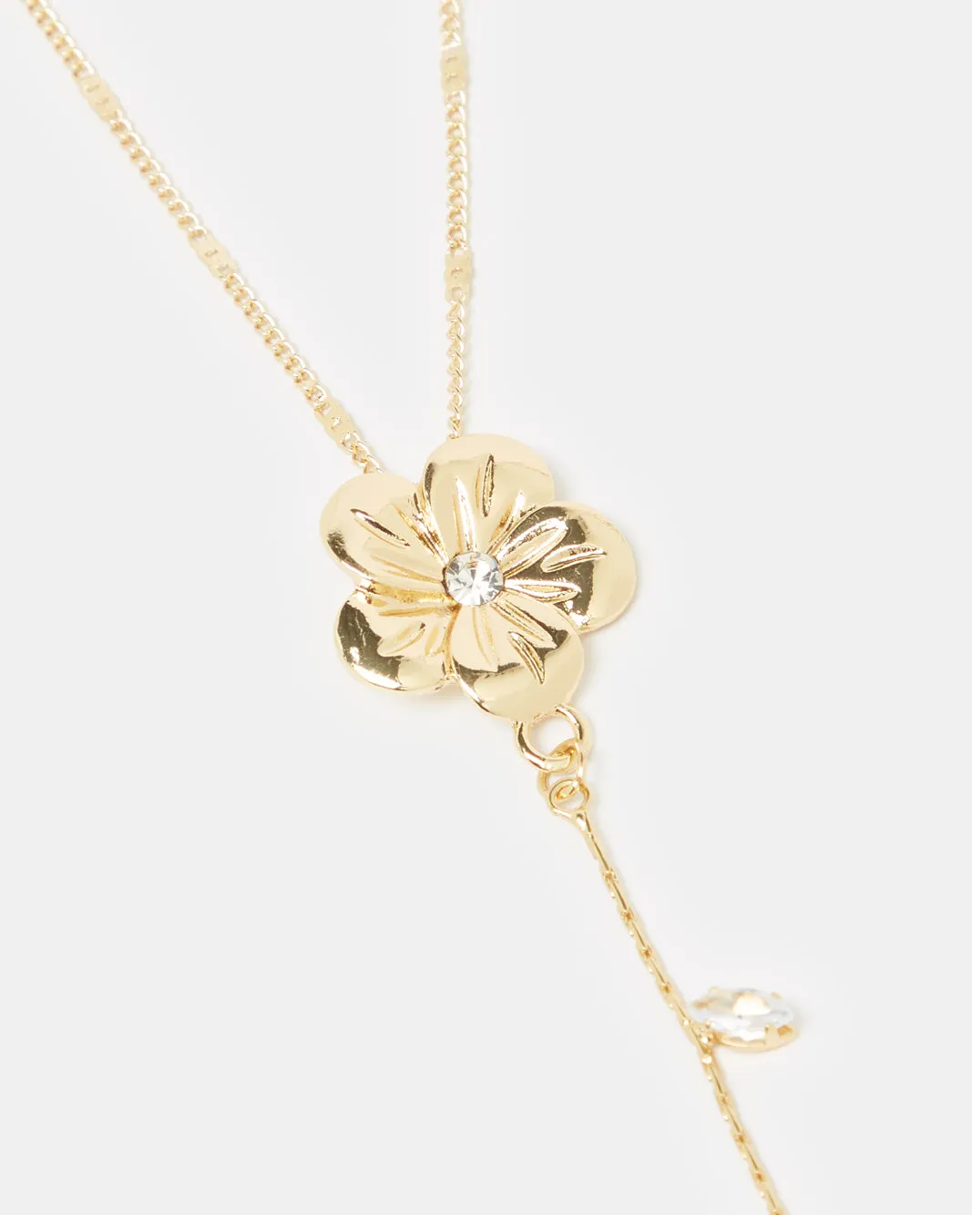 Women Gold Embellished Necklace sold by Redtag product image thumbnail 2