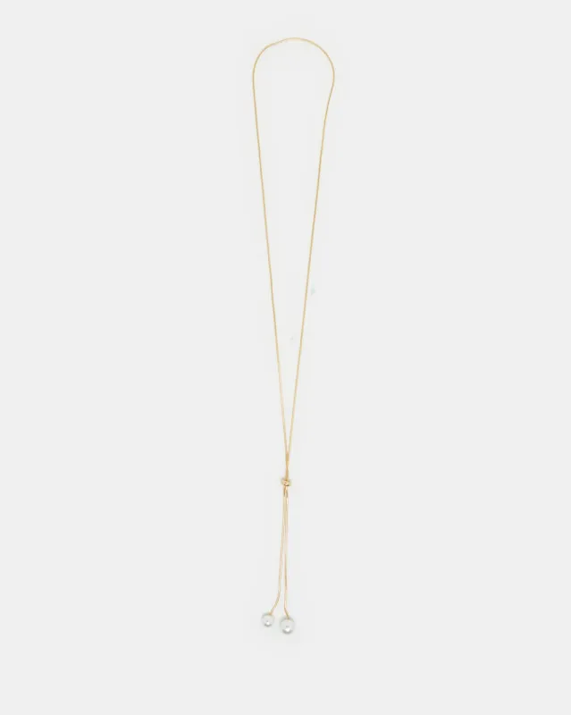 Women Gold Embellished Necklace sold by Redtag