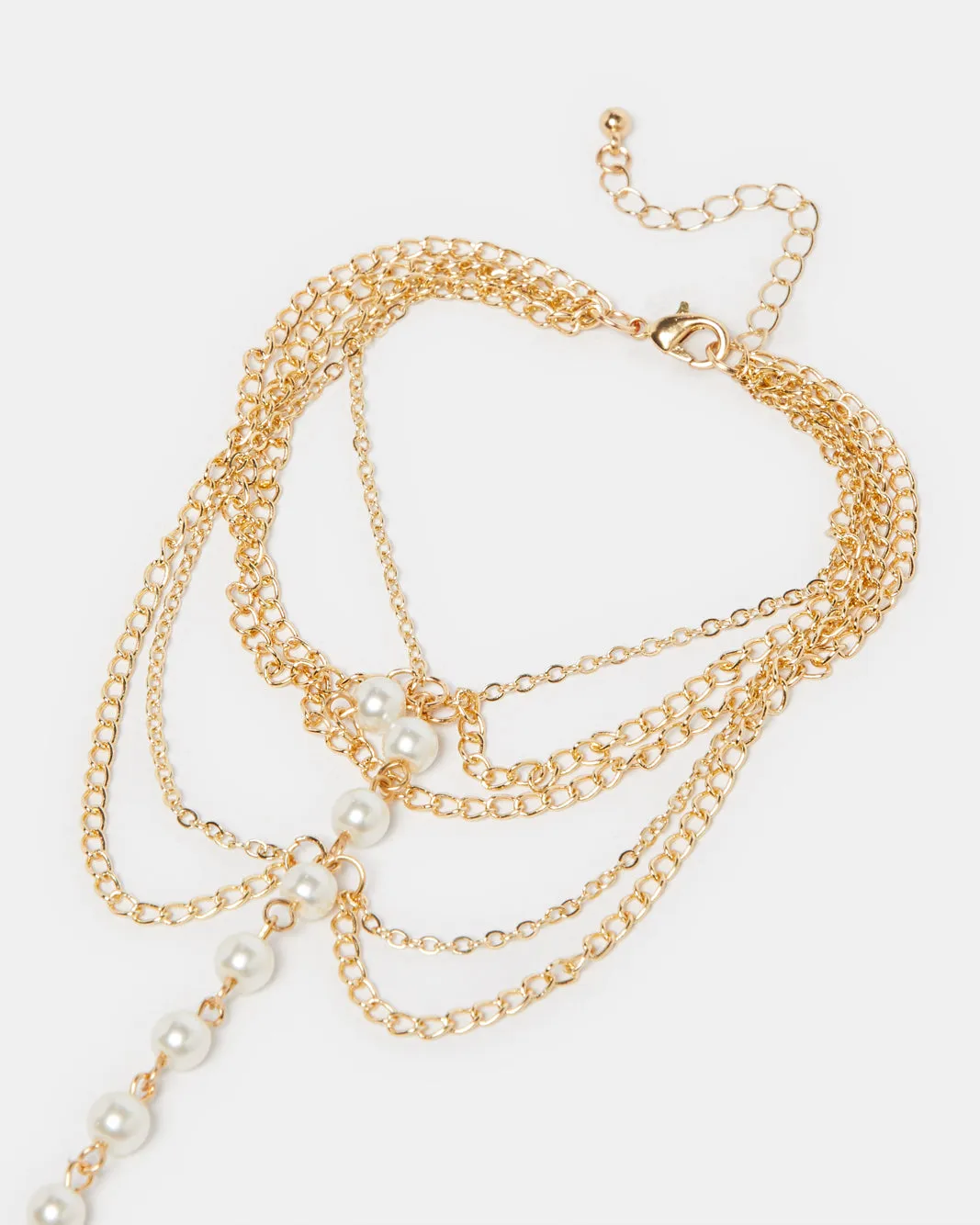 Women Gold Embellished Anklet sold by Redtag product image thumbnail 3