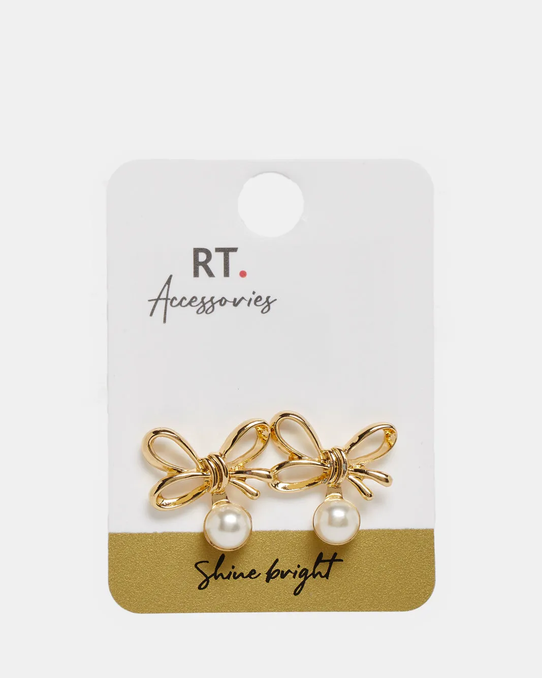 Women Gold Embellished Earring sold by Redtag