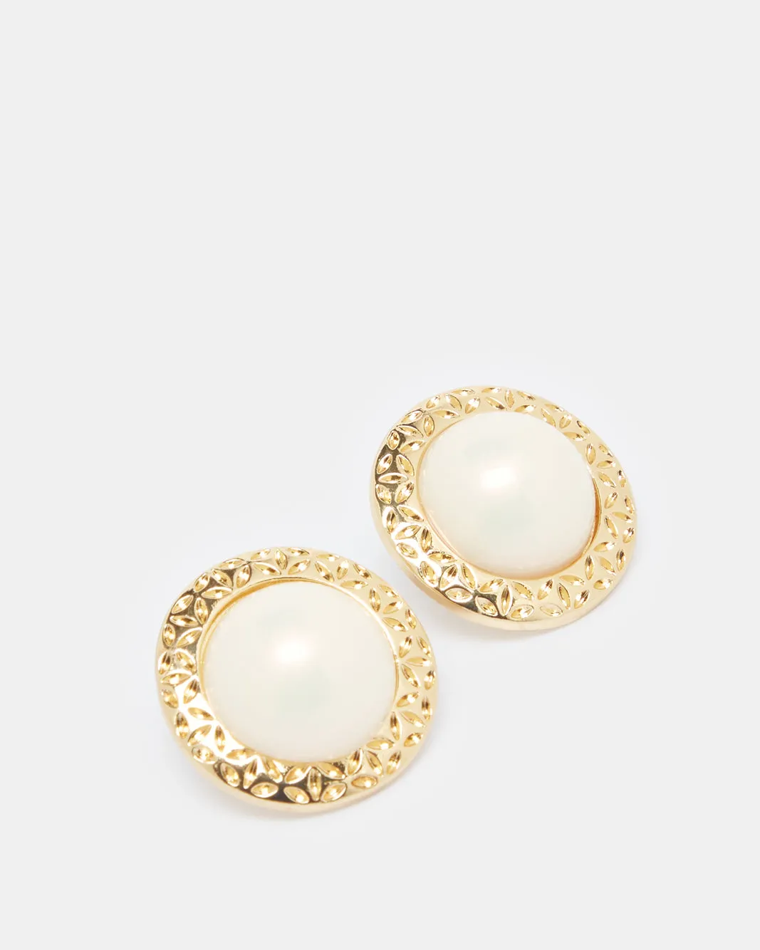 Women Gold Embellished Earring sold by Redtag product image thumbnail 2