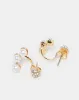 Women Gold Embellished Earring sold by Redtag