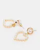 Women Gold  Embellished Earring sold by Redtag