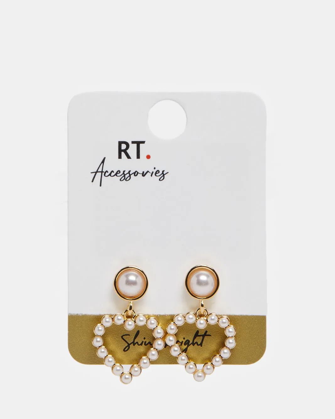 Women Gold Embellished Earring sold by Redtag