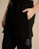 Boys Black Cargo Pocket Jogger Pants sold by Redtag