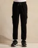 Boys Black Cargo Pocket Jogger Pants sold by Redtag