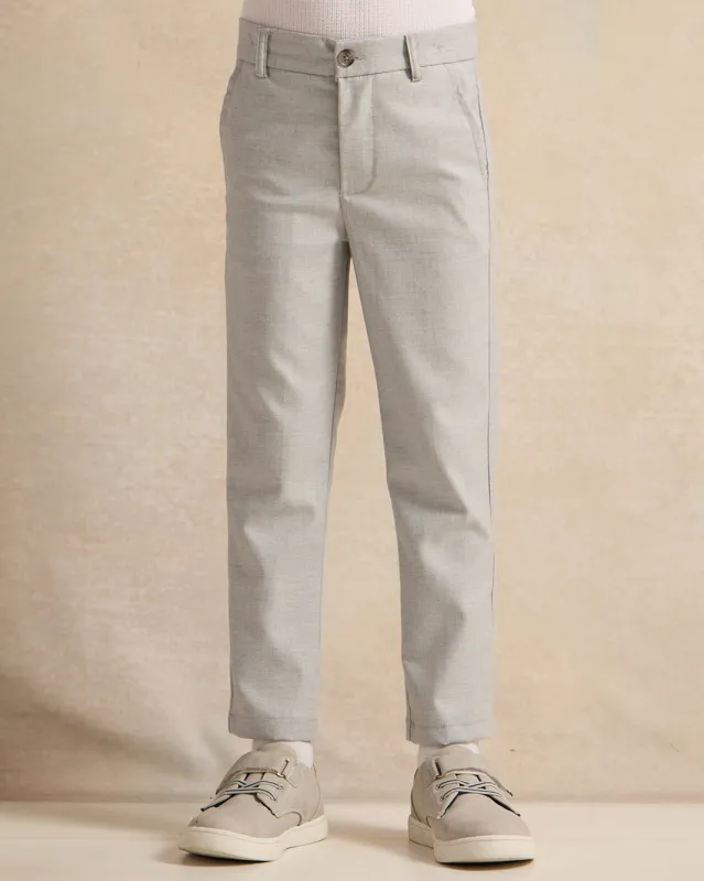 Boys Grey Trousers sold by Redtag