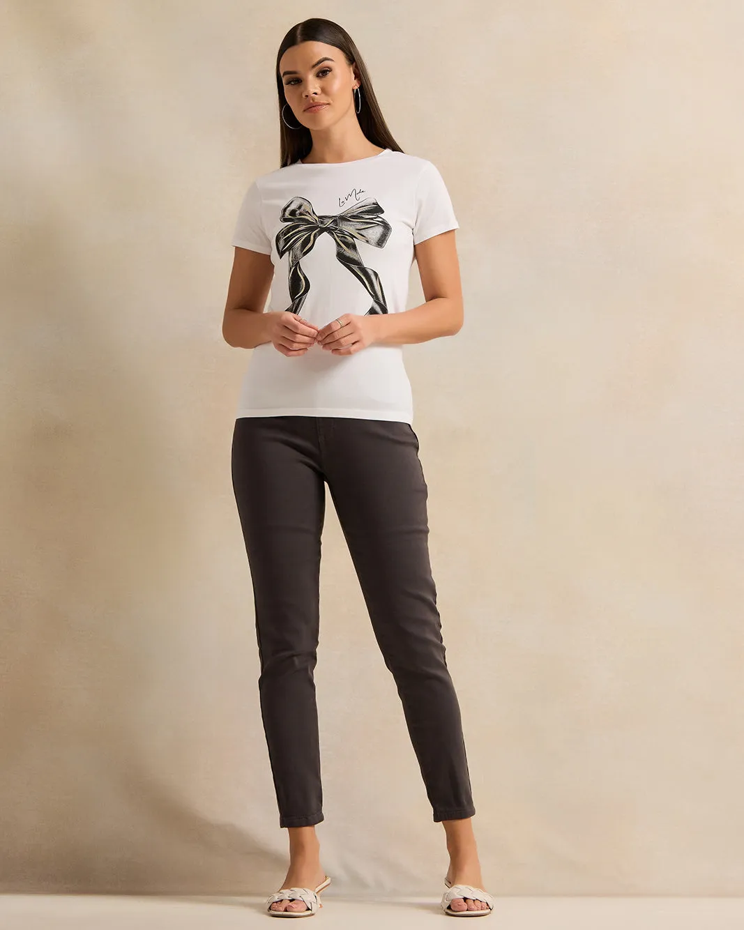 Women Grey Skinny Fit Jegging sold by Redtag product image thumbnail 2