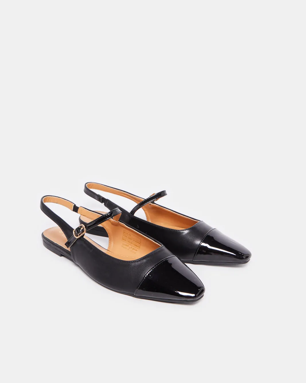 Women Black Slingback Mule sold by Redtag product image thumbnail 2