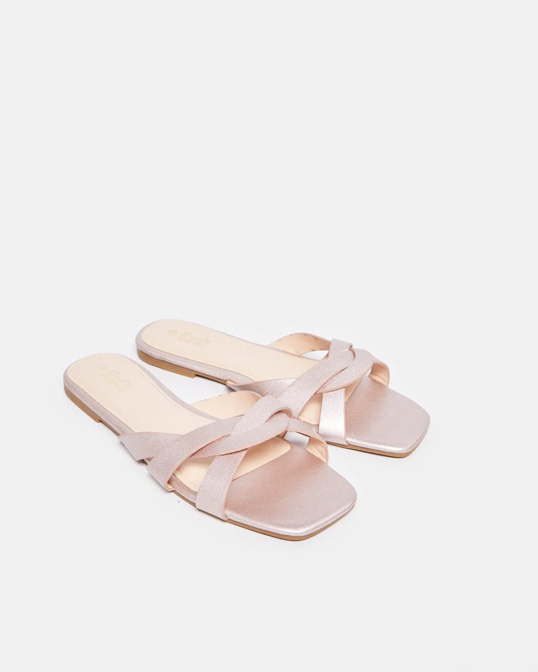 Women Gold Embellished Trim Mule sold by Redtag product image thumbnail 2