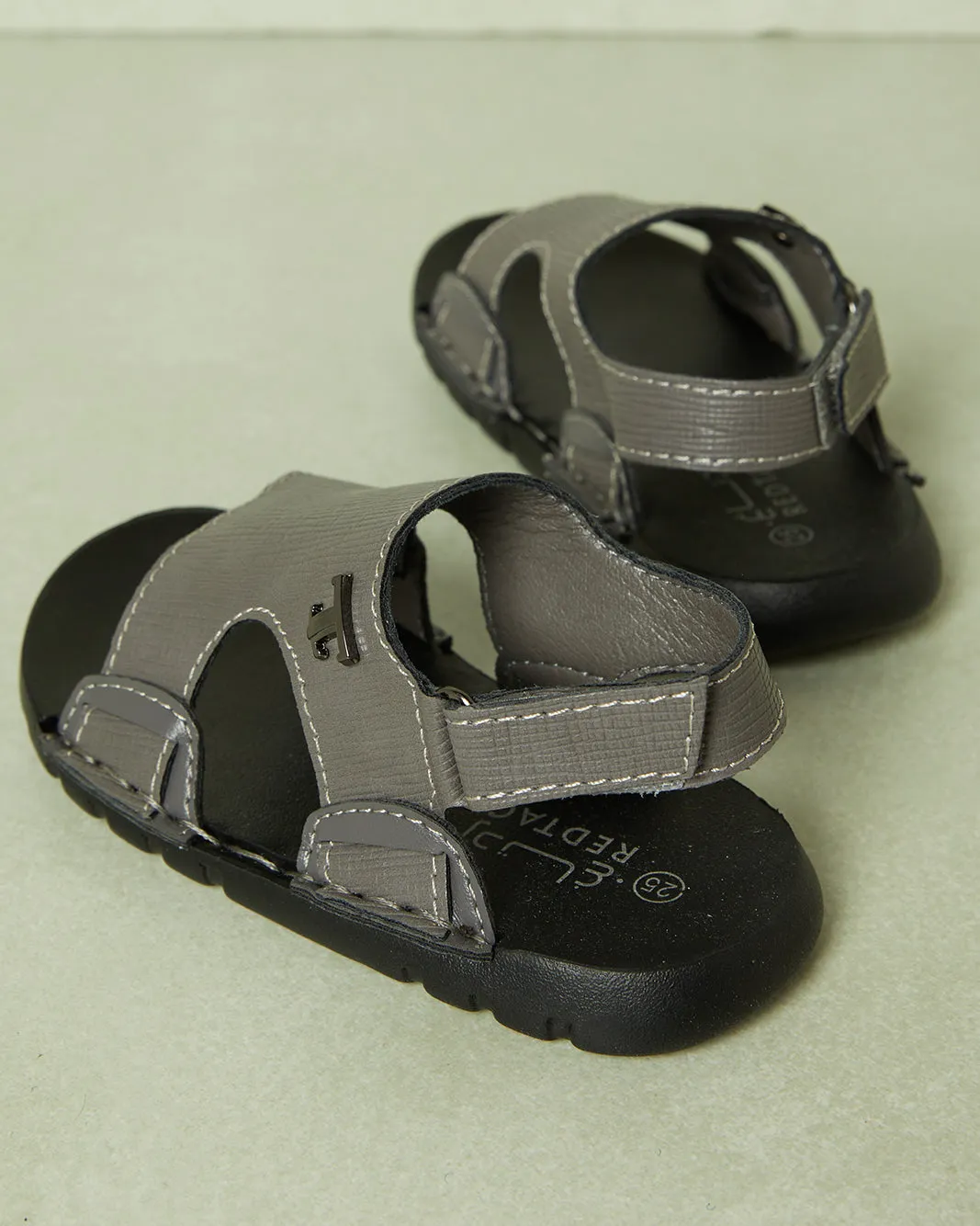 Boys Grey Arabic Sandal sold by Redtag product image thumbnail 4