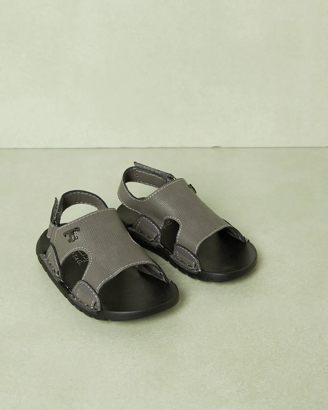 Boys Grey Arabic Sandal sold by Redtag product image thumbnail 2
