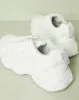 Men White Material Block Chunky Sneakers sold by Redtag