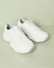 Men White Material Block Chunky Sneakers sold by Redtag