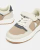 Boys Grey Material Block Sneakers sold by Redtag