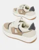 Boys Grey Material Block Sneakers sold by Redtag