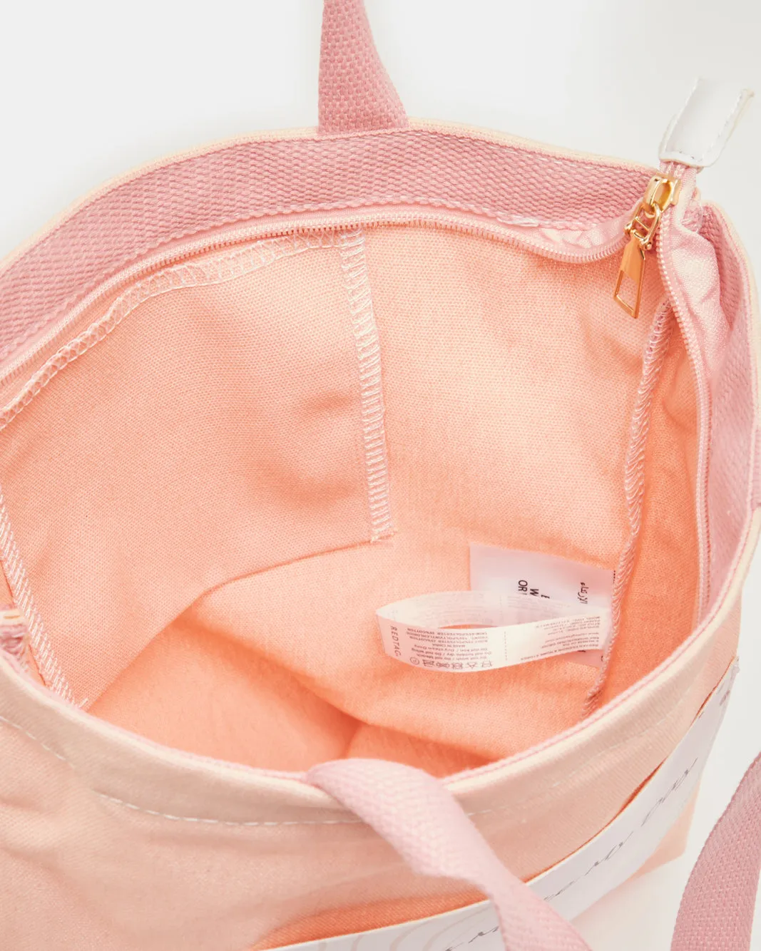 Women Pink Printed Shopper Bag sold by Redtag product image thumbnail 4