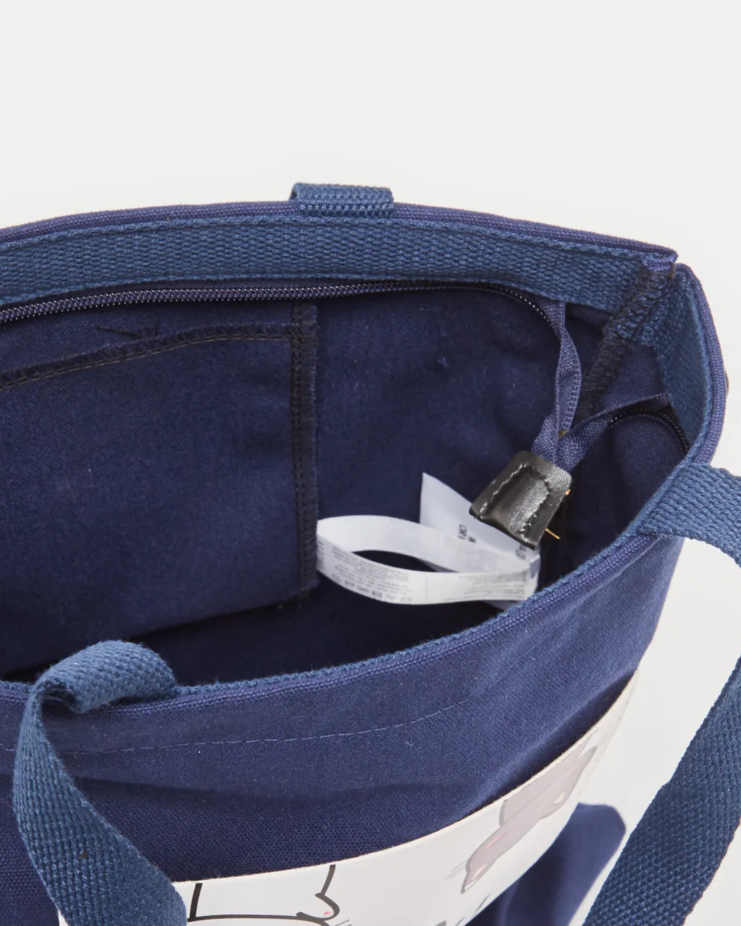 Women Blue Printed Shopper Bag sold by Redtag product image thumbnail 4