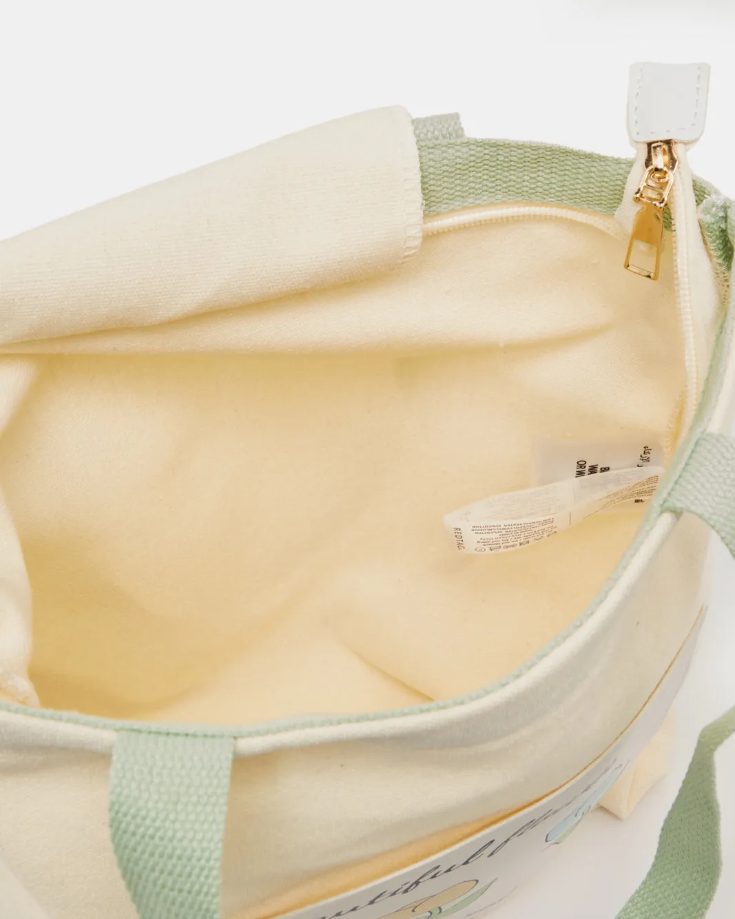 Women Ivory Printed Shopper Bag sold by Redtag product image thumbnail 4