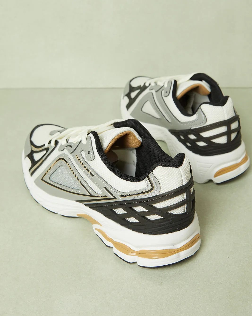 Senior Boys Multicolour Material Block Trainer sold by Redtag product image thumbnail 4