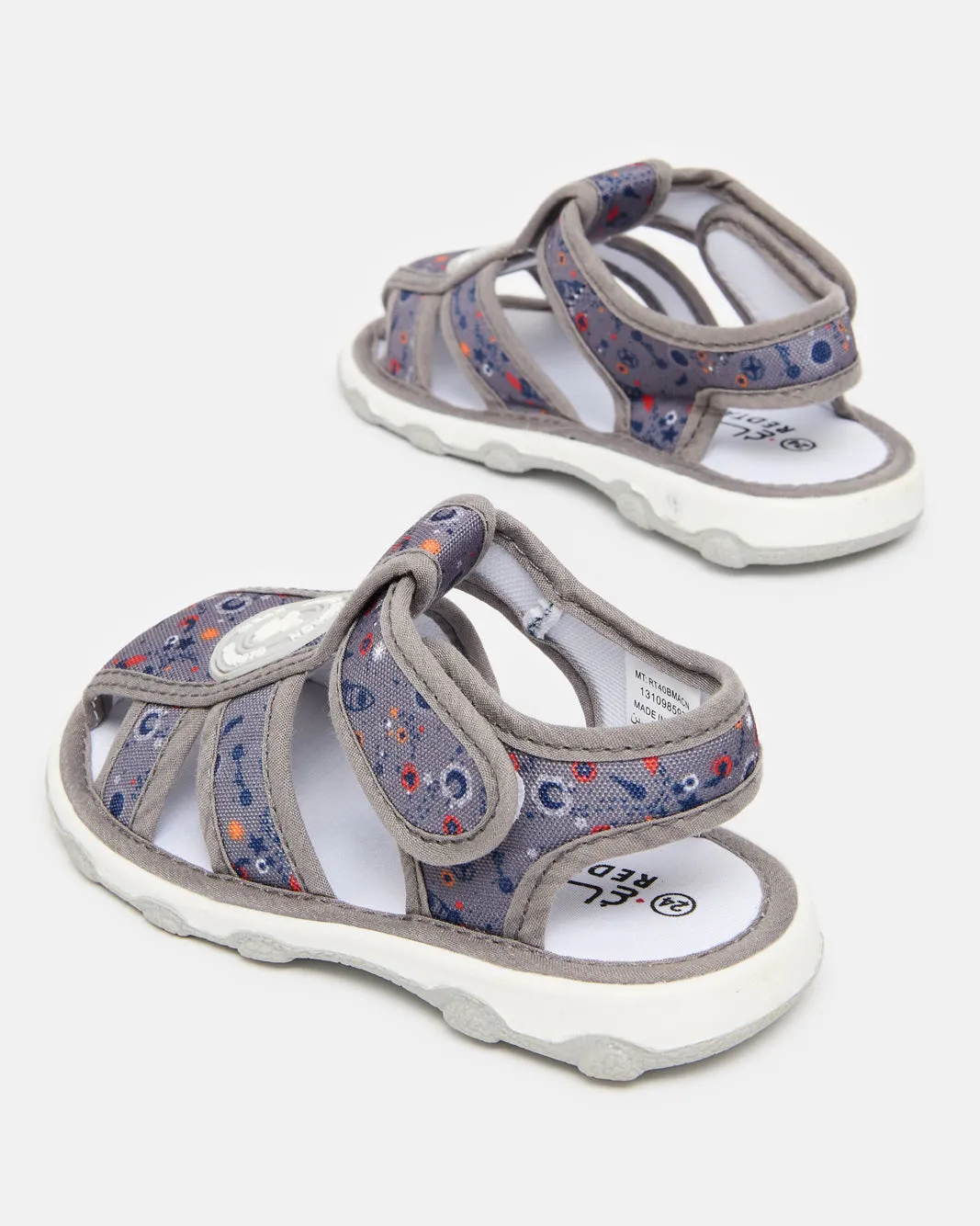 Infant Boys Grey Sounded Sandals sold by Redtag product image thumbnail 4